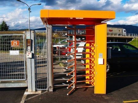 Полноростовой турникет Gotschlich Ecco 120 HB Stainless (6ELE3ABHС)