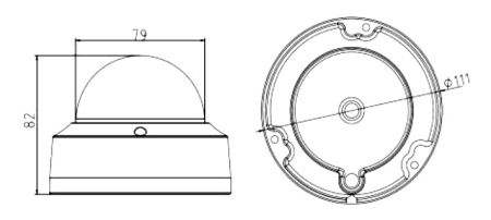 Антивандальная IP-видеокамера 5Мп HikVision DS-2CD2155FWD-IS (2.8 мм)