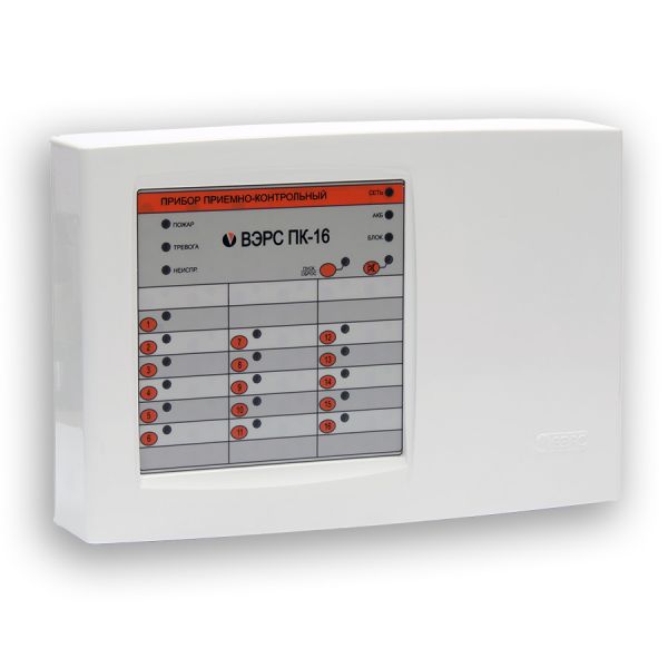 Прибор ВЭРС-ПК16 ТРИО-М версия 3.2 приемно-контрольный охранно-пожарный
