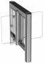 Центральный модуль распашного турникета Cominfo EasyGate SG 1000-M-2W