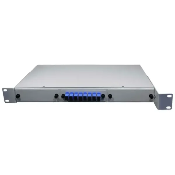 Оптический кросс TWIST CROSSO-8SC-U на 8 портов SC UPC, стоечный, в сборе