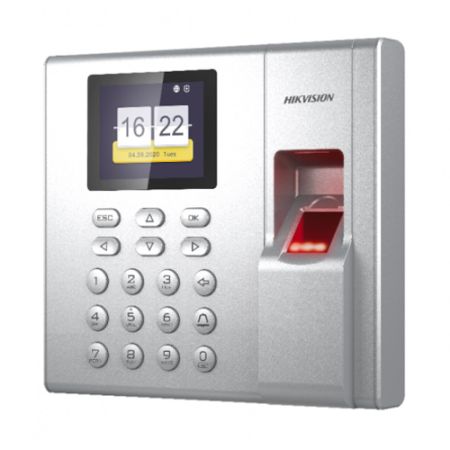 Биометрический сетевой контроллер HikVision DS-K1T8003EF со считывателем отпечатков пальцев и карт EM