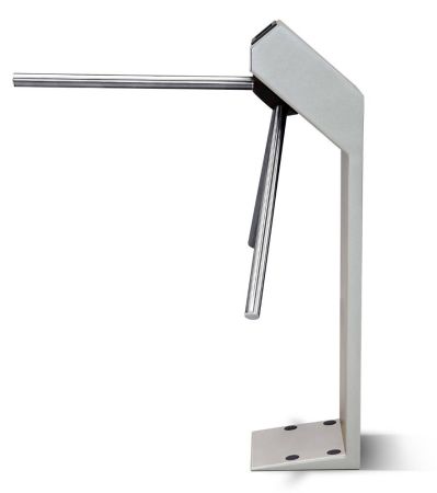 Турникет-трипод PERCo-TTR-04.1R из окрашенной стали, светло-бежевый (с планками Антипаника)