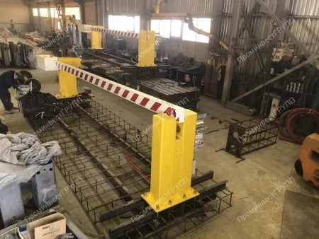 Противотаранный шлагбаум ШАП-L вертикальный, автоматический, 20 тонн