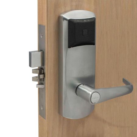 Электронный замок dormakaba Saflok RT Plus ESM, матовый хром (79PS03012EF30-626) Электронный замок dormakaba Saflok RT Plus ESM, матовый хром (79PS03012EF30-626)