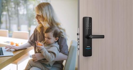 Электронный замок биометрический Philips EasyKey DDL603E