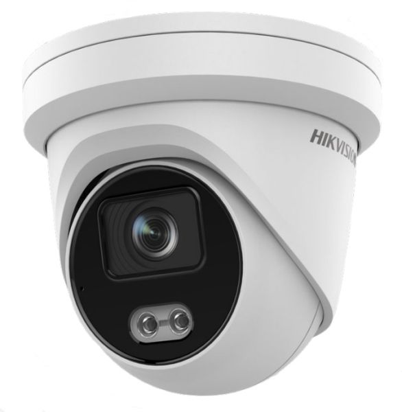 Уличная IP-видеокамера 4Мп HikVision DS-2CD2347G2-LU(C) (4 мм) с технологиями ColorVu и AcuSense