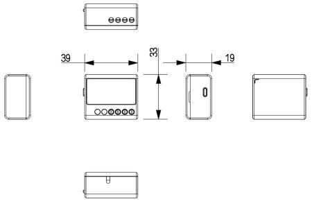 Беспроводной релейный модуль Dahua DHI-ARM7012-W2(868)