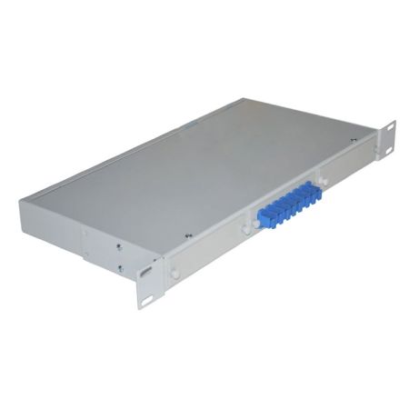 Кросс распределительный укомплектованный 1U 19" 8-SC/UPC