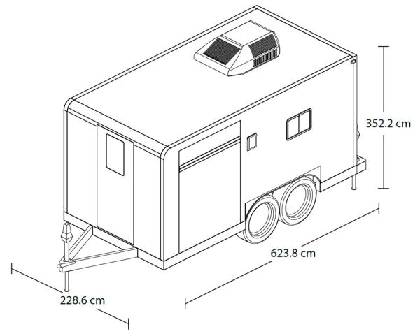 Рентгенотелевизионный интроскоп Astrophysics XIS-TRAILER