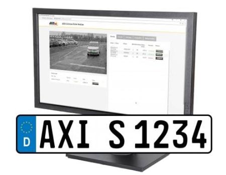ПО Axis License Plate Verifier для управления доступом автомобилей