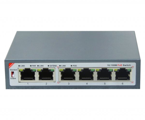 Неуправляемый POE коммутатор Bas-IP SH-20.4