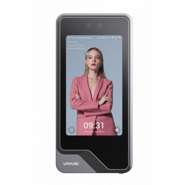 Биометрический терминал распознавания лиц Uface 5 Pro, настенный