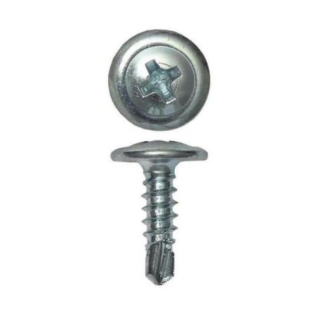 Саморез с пресс-шайбой 4.2х19 DKC CM274019 со сверлом (200 шт)