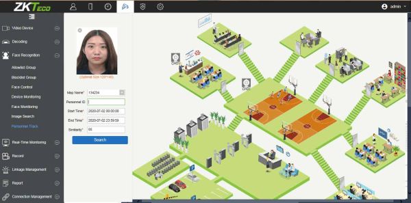Расширение ПО УРВ и контроля доступа ZKBio Access IVS (ZKBA-TA-ADDON-P5) на 5 доп.дверей