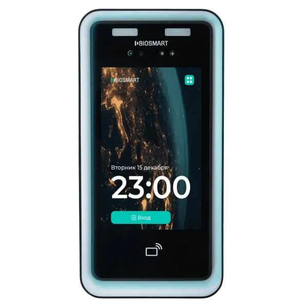 Терминал биометрический BioSmart Quasar 7 MFR распознавание лица и карт Терминал биометрический BioSmart Quasar 7 MFR распознавание лица и карт