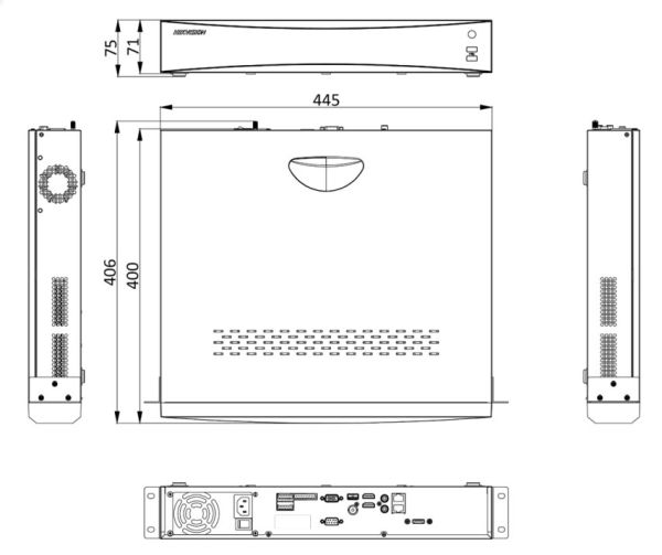 32-канальный сетевой IP-видеорегистратор HikVision DS-7732NXI-I4/S(C) с AcuSense