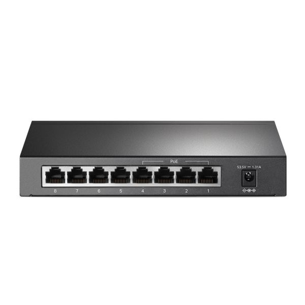 Коммутатор настольный 8-портовый TP-Link TL-SF1008P с 4 портами PoE плюс