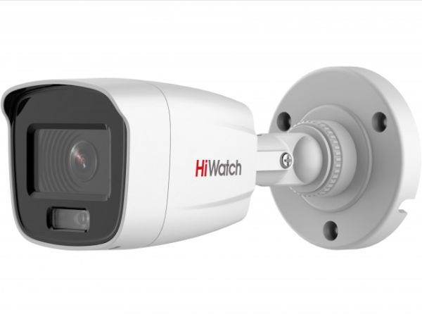 Уличная IP-камера 2Мп HiWatch DS-I250L (4 мм) с технологией ColorVu