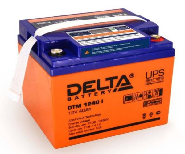 Аккумулятор DTM 1240 L (12В 40 Ач)
