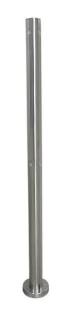 Стойка 3-х сторонняя Tantos TSb-V, диаметр 50.8 мм, высота 1000 мм, нержавеющая сталь
