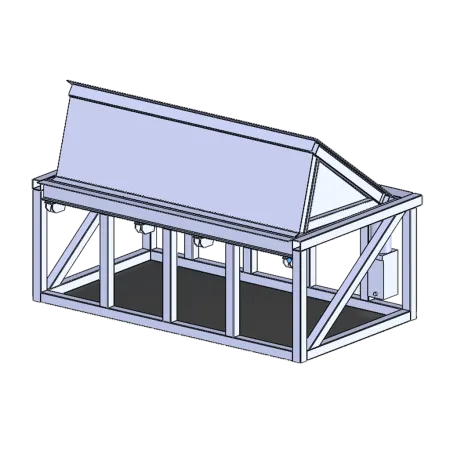 Дорожный блокиратор УПДБ-СБ усиленный противотаранный