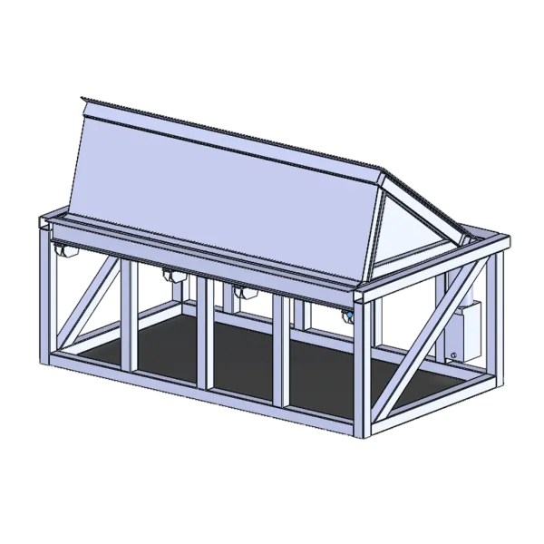 Дорожный блокиратор УПДБ-СБ усиленный противотаранный