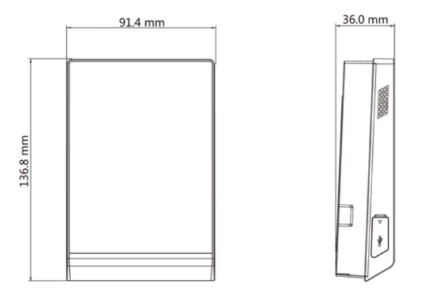 Автономный терминал доступа HikVision DS-K1T105AE со считывателем EM-Marine