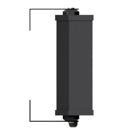 Светофор светодиодный односекционный Инфопаркинг ИС-1/24/Зелёный+Красный, 145 мм