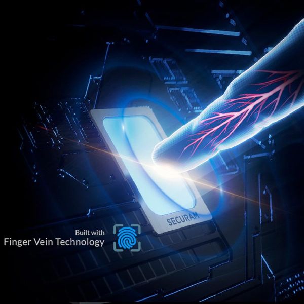 Электронный замок биометрический Securam E8 по рисунка вен пальца
