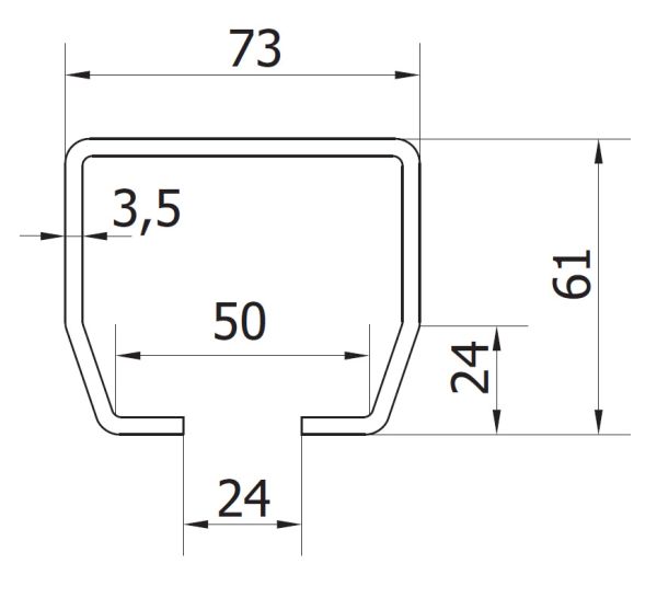 Комплект консольных систем Came S-500 KIT Combo Classico для откатных ворот до 500 кг