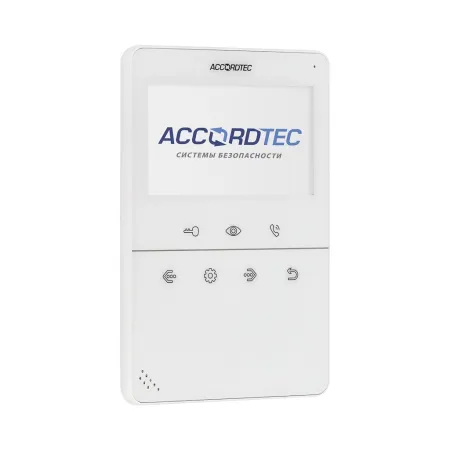 Монитор видеодомофона AccordTec AT-VD 432C WH