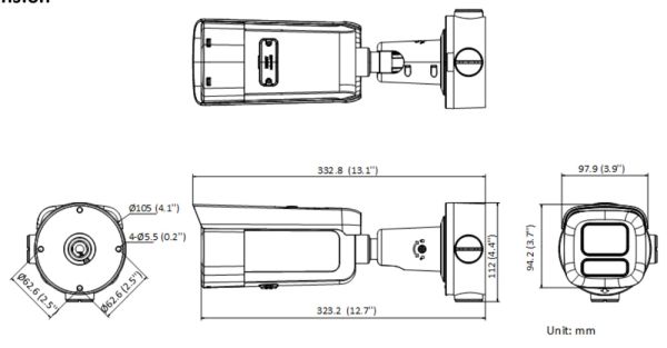IP-видеокамера 8Мп HikVision DS-2CD2683G2-LIZS2U (2.8-12 мм) антивандальная