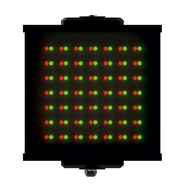Светофор светодиодный односекционный Инфопаркинг ИС-2/12/Зеленый+Красный