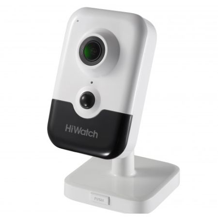 Компактная IP-камера Wi-Fi 2Мп HiWatch DS-I214W(C) (2.8 мм) с PIR-датчиком и микрофоном