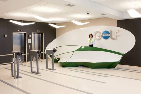 Электронная проходная PERCo-KT02.9 с активированным ПО PERCo-SS01 с планками Антипаника