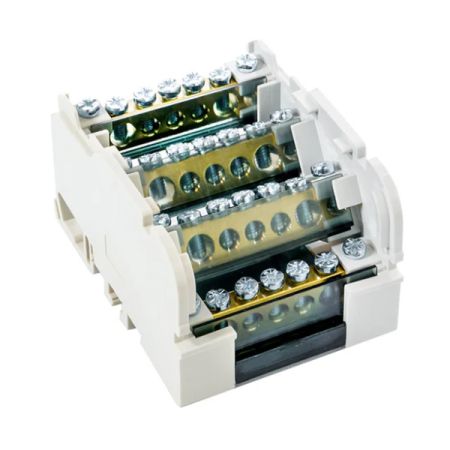 Нулевая шина в корпусе EKF 4x7 PROxima sn0-4x7