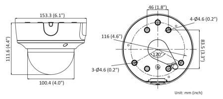Антивандальная IP-камера 4Мп HikVision DS-2CD2743G2-IZS c технологией AcuSense Антивандальная IP-камера 4Мп HikVision DS-2CD2743G2-IZS c технологией AcuSense