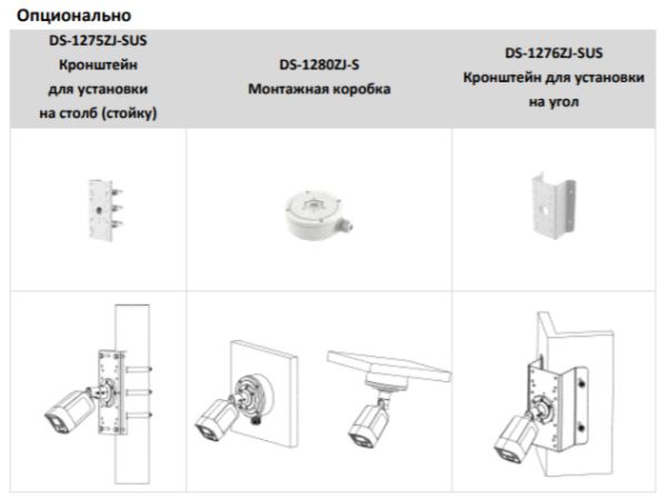 IP-видеокамера 2Мп ColorVu HikVision DS-2CD2027G2-LU(C) (4 мм) с LED-подсветкой до 40 м