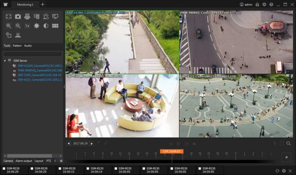 Программное обеспечение Wisenet SSM Лицензия на 4 канала (SSW-CH04L)