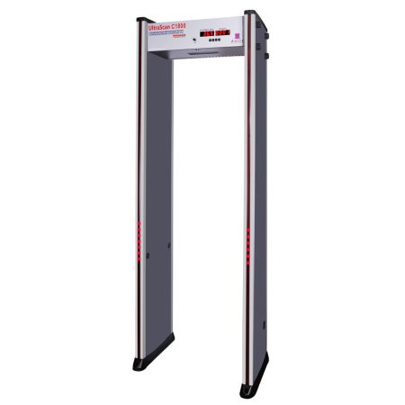 Арочный металлодетектор UltraScan C1800T с термодатчиком (ширина прохода 700 мм)
