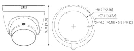 Уличная HD-CVI видеокамера 5Мп Dahua DH-HAC-HDW1500CLQP-IL-A-0360B-S2