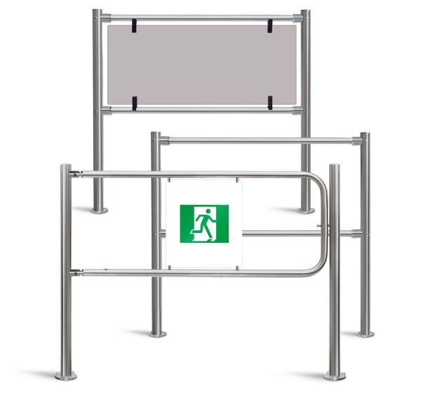 Стационарное ограждение PERCo BH02 (925мм) без заполнения