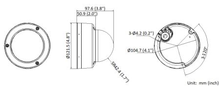 Уличная IP-камера ColorVu 8Мп Hikvision DS-2CD2187G2-LSU(C) (2.8 мм) с AcuSense и LED-подсветкой до 30м