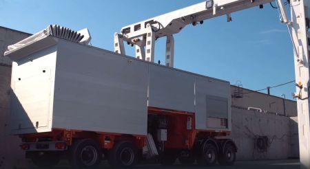 Мобильный инспекционно-досмотровый комплекс М-СКАН 9032