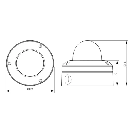 IP-видеокамера 4Мп Rubezh RV-3NCD4065 (3.6-10)