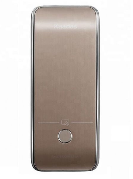 Электронный биометрический замок Kaadas R7-5 Gold, накладной, без ручки