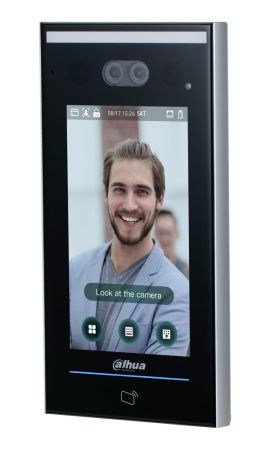 Биометрический терминал доступа AI Dahua DHI-ASI7213X с распознаванием лиц и УРВ