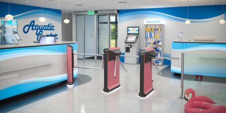 Центральная секция распашного турникета Magnetic mWing FMWI_CL без створок