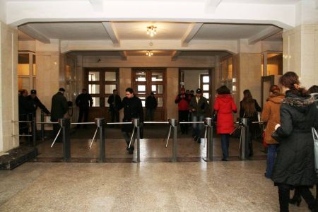 Турникет-трипод Ростов-Дон Т83М1 из окрашенной стали (без планок)